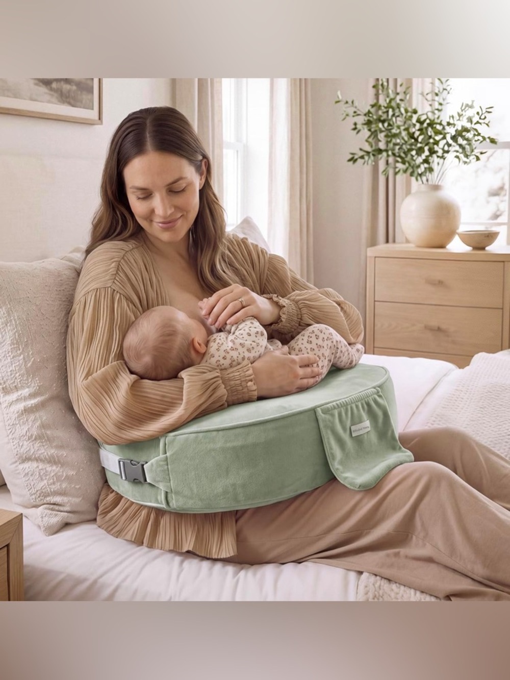 Blissful Diary Nursing Baby Foam Pillow